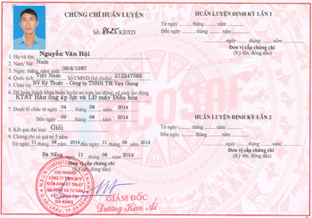 Daikin to chuc khoa huan luyen an toan lao dong